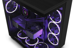 NZXT H9 Flow – All Black – CM-H91FB-01 – Dual-Chamber Mid-Tower Airflow Case- 12% Off