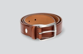 Simple Brown Dress Belt – 30% Off