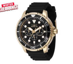 Invicta Pro Diver Men’s Watch – 48mm, Black (47235) – 73%