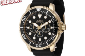 Invicta Pro Diver Men’s Watch – 48mm, Black (47235) – 73%