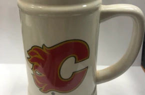 Calgary Flames Decal Stein Mug – 50% Off