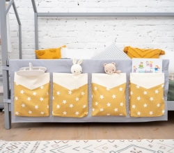 Baby Bed Organizer Fabric Storage Pockets- 30% Off