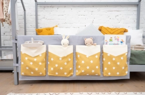 Baby Bed Organizer Fabric Storage Pockets- 30% Off