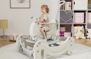 Rocking Horse Ride on Toy Baby Push Walker Rocking Ride- 27% Off