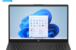 HP 15.6″ UFS Laptop PC-15-FD0020CA – Intel Processor N100 – 128GB SSD – 4GB RAM – Win 11 Home S