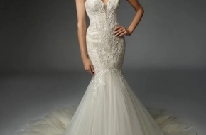 BRIDAL SAMPLE SALE Thierry by Elysee (Size 12) – 80% Off