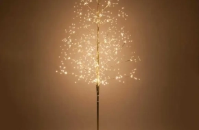 Gold Twinkle Tree Lights 7 Feet – 930 light- 50 % Off