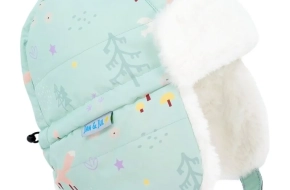 Jan and Jul Minty Forest Toasty-Dry Trapper Hat- 30% Off