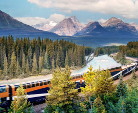 Rockies by Luxury Rail: Banff to Vancouver